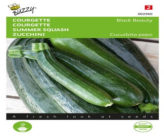 Zucchini Black Beauty - Verte De Milan