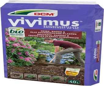 Pflanzenerde für Heide, Rhododendron und alle säureliebenden Pflanzen (Vivimus Säureliebend)